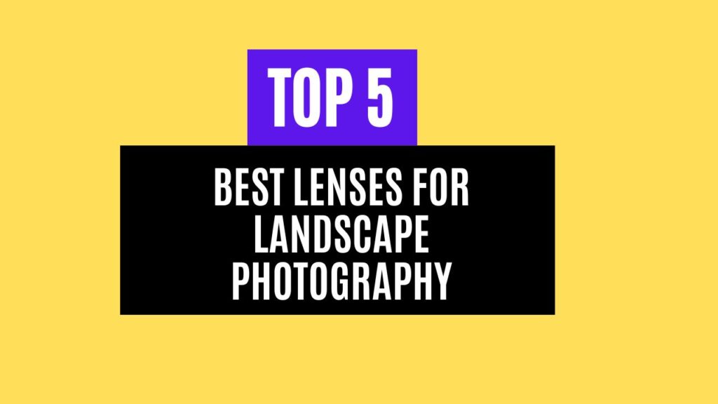 Top 5 Best Lenses for Landscape Photography in 2025